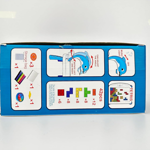 میز نقاشی پروژکتور دار کودک طرح دلفین قرمز TETRIS PROJECTION PAINTING TABLE_اسباب بازی